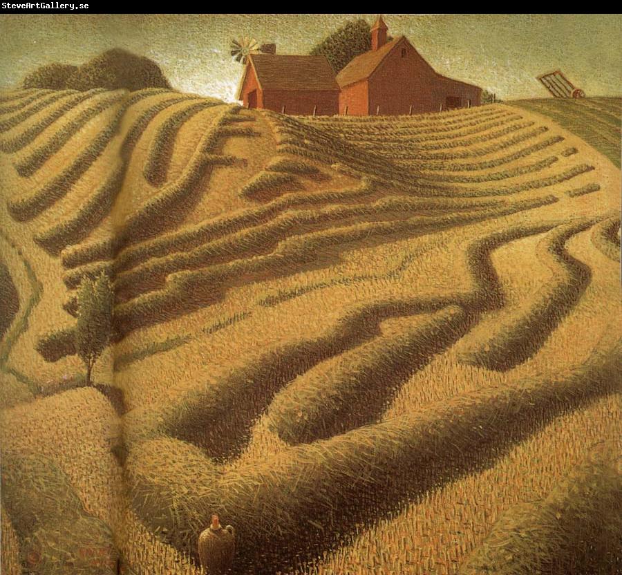 Grant Wood Make into Hay